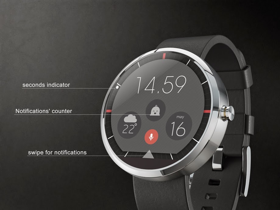 recensione moto 360 smartwatch design